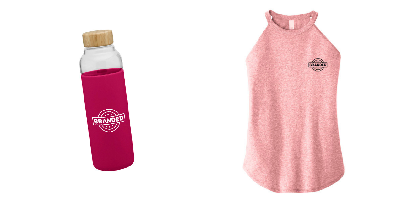 Breast Cancer Awareness Water Bottle and Apparel